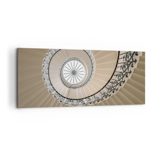 Impression sur toile - Image sur toile - À l'intérieur de la coquille - 100x40 cm