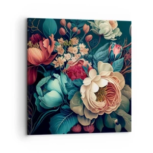 Impression sur toile - Image sur toile - le charme du 19ème siècle - 70x70 cm