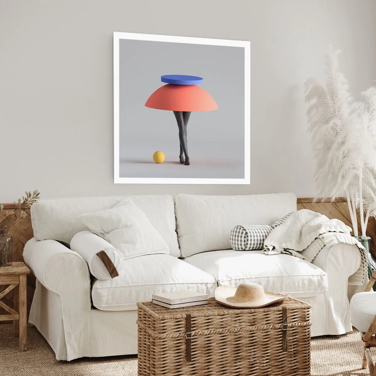 Affiche - Poster - Composition surréaliste - 50x50 cm
