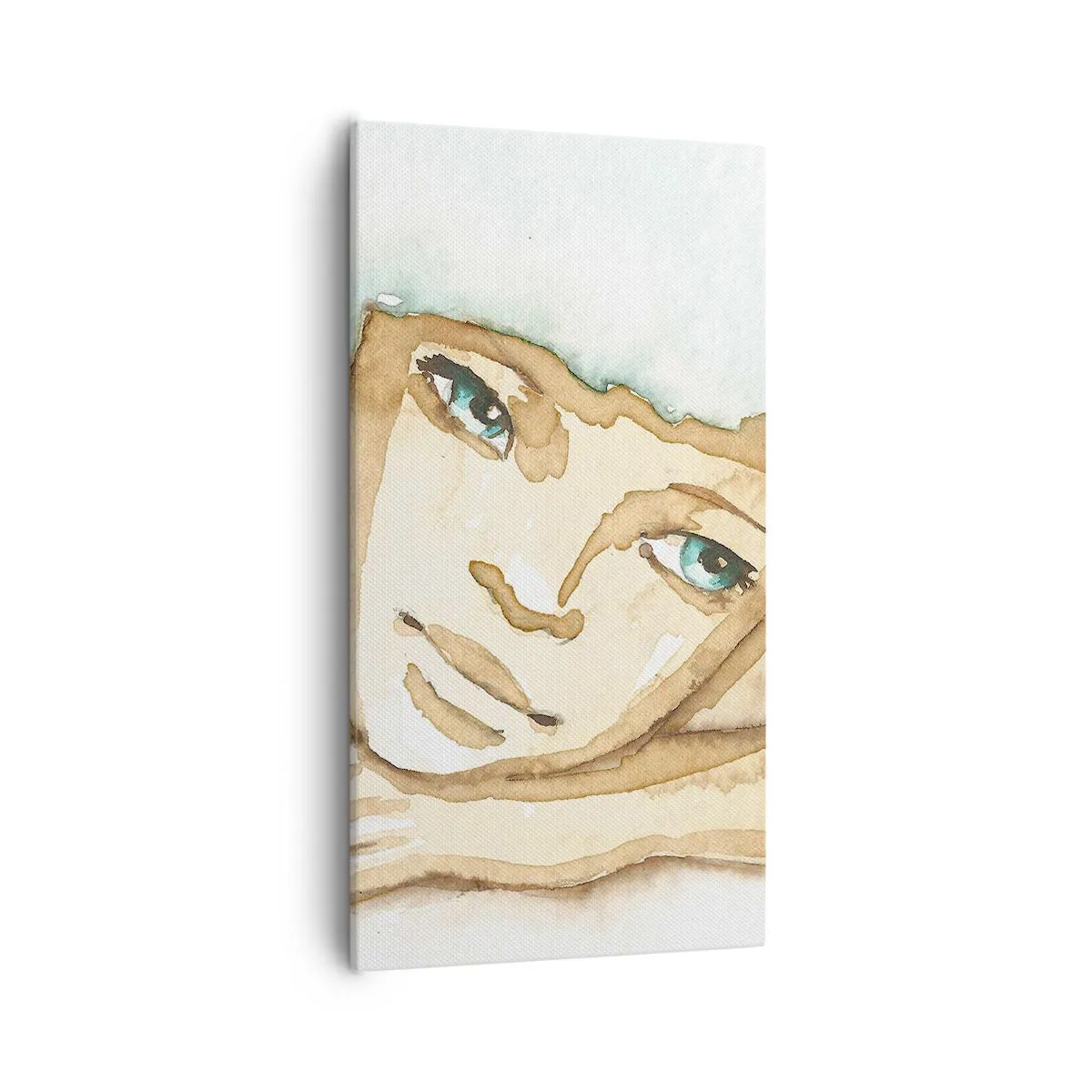 Impression sur toile - Image sur toile - L'arbre de la poésie naît du silence - 55x100 cm