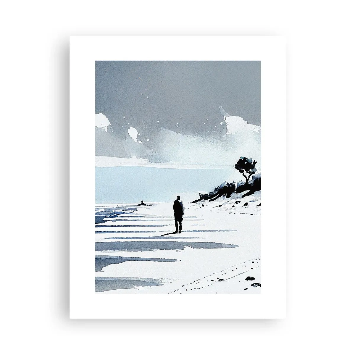 Affiche - Poster - Seul à seul - 30x40 cm