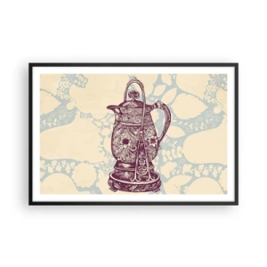 Affiche dans un cadre noir - Poster - La beauté du quotidien - 91x61 cm