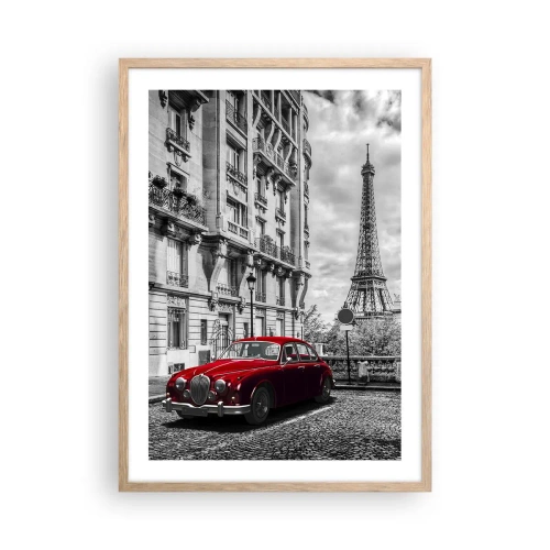 Affiche dans un chêne clair - Poster - Prédateur dans la ville - 50x70 cm