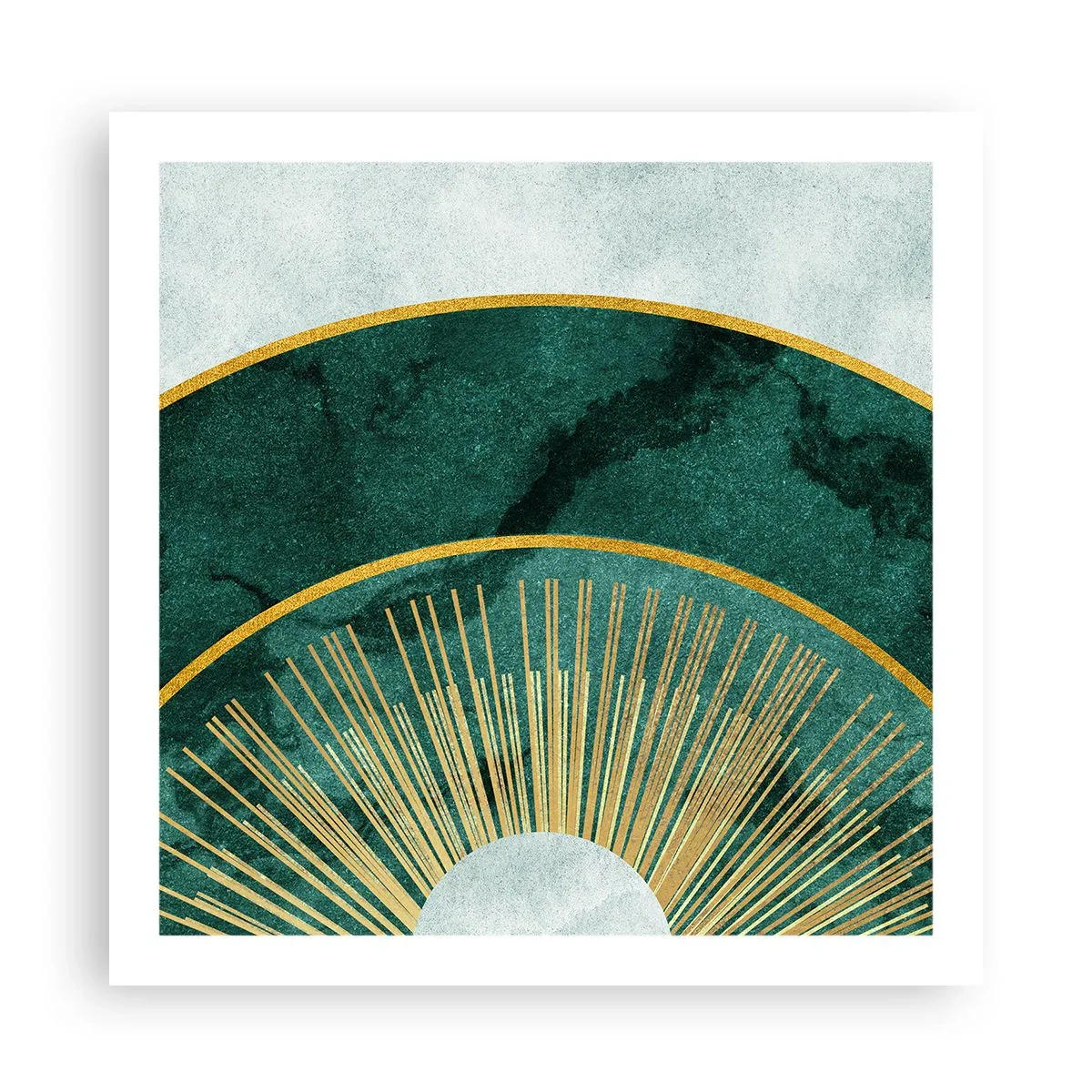 Affiche - Poster - Un autre système solaire - 60x60 cm