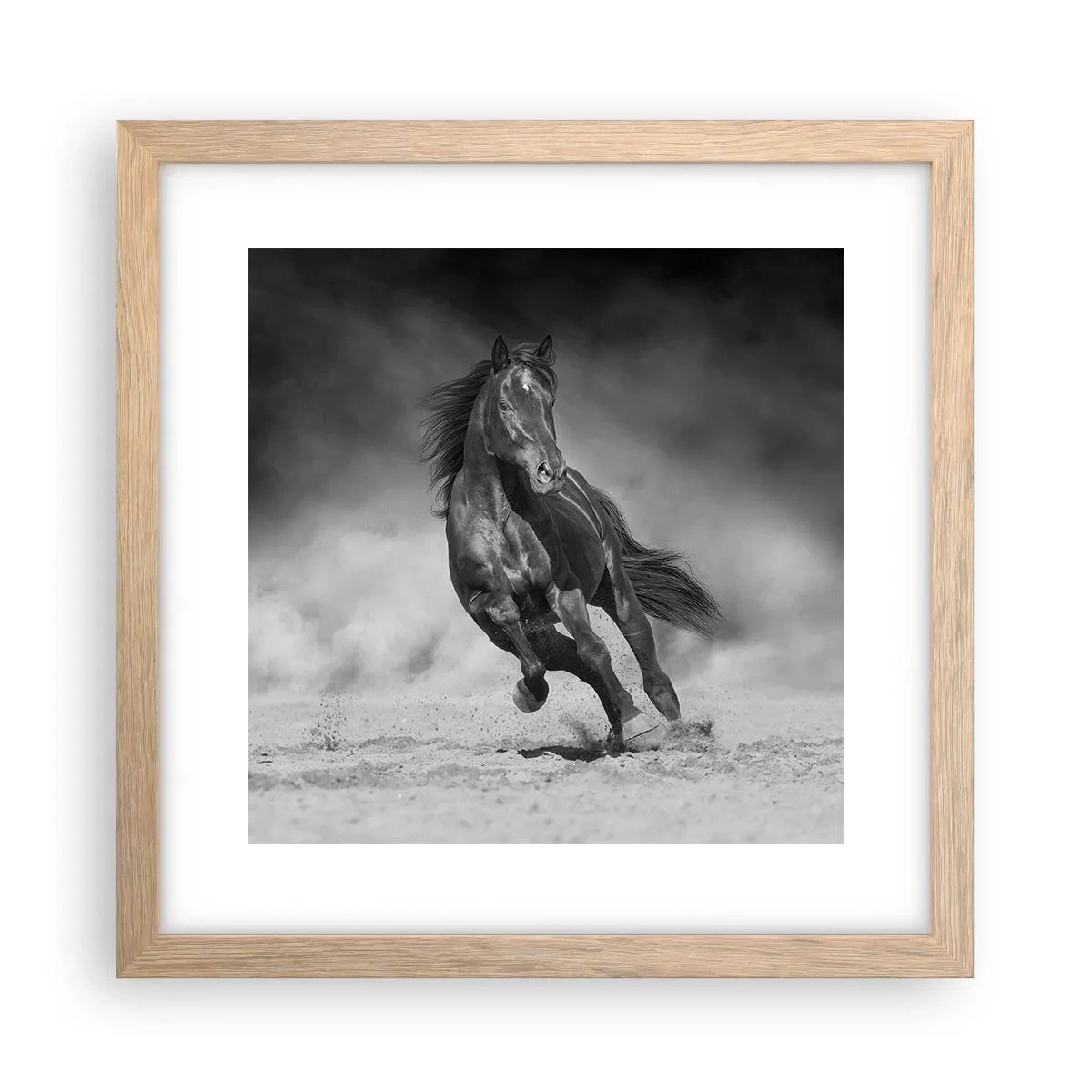 Affiche dans un chêne clair - Poster - Digne de l'émir lui-même - 30x30 cm