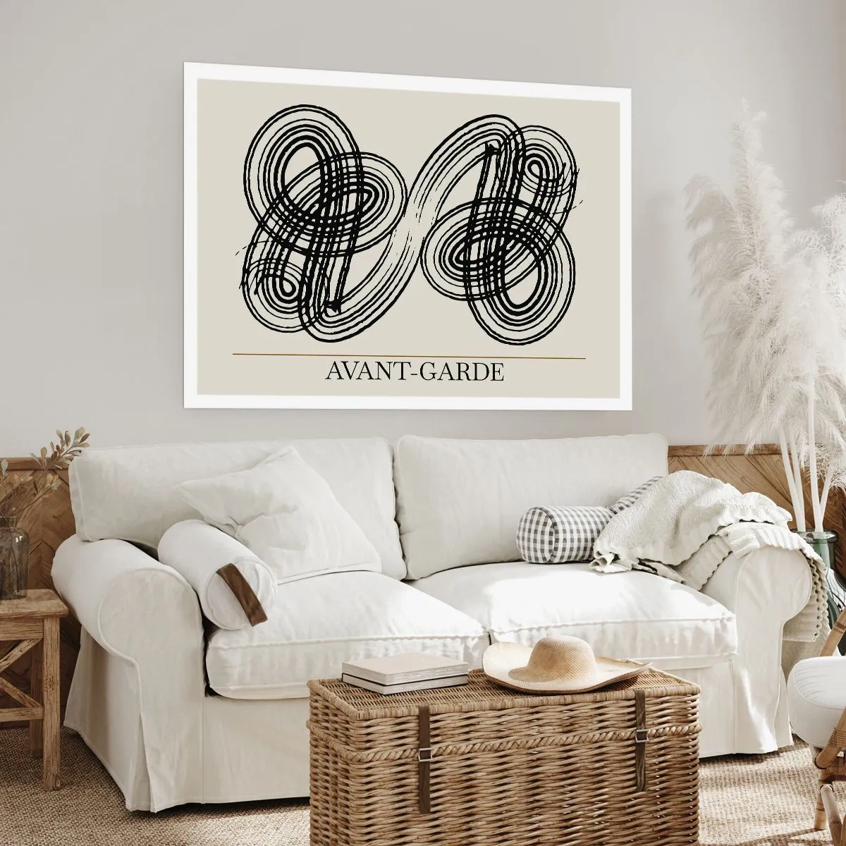 Affiche - Poster - C'est venu spontanément - 70x50 cm