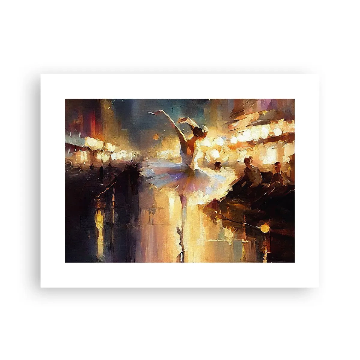 Affiche - Poster - Miracle dans la rue - 40x30 cm