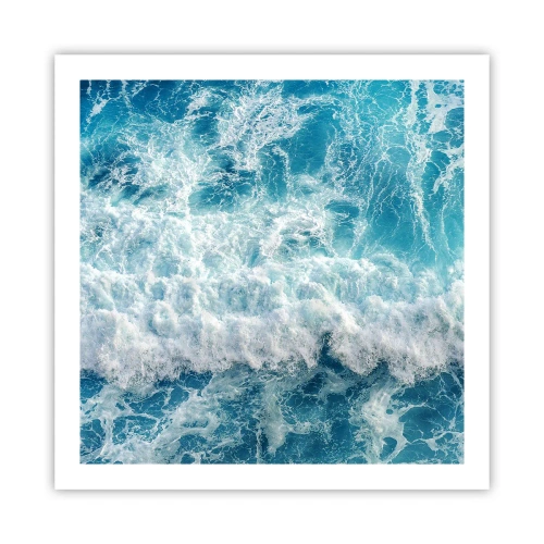 Affiche - Poster - Joyeusement et en sautant - 60x60 cm