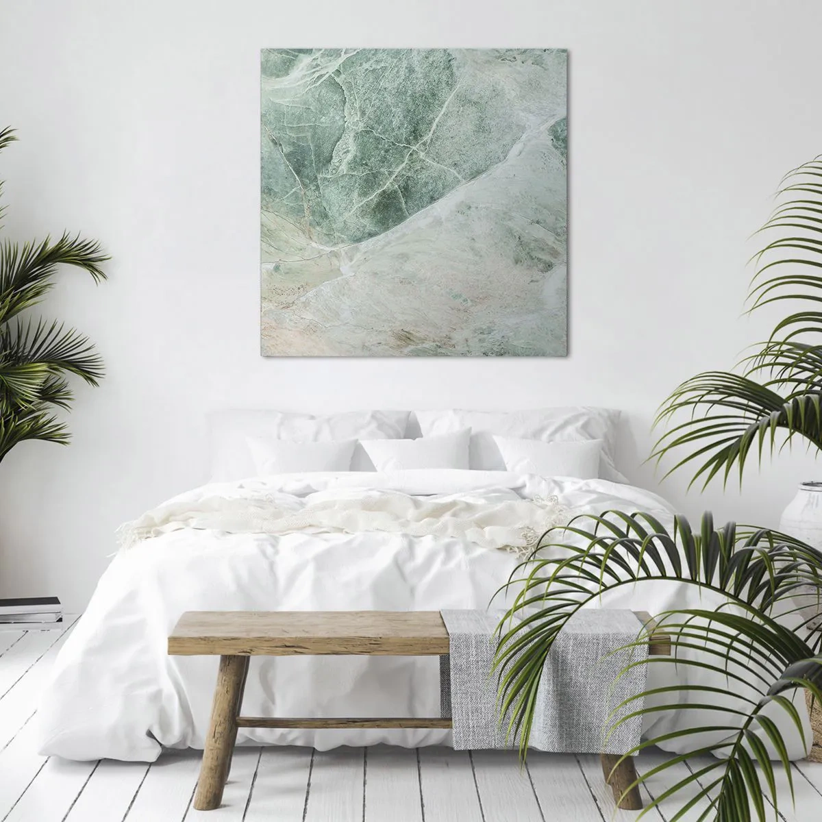 Impression sur toile - Image sur toile - La noble froideur de la pierre - 40x40 cm