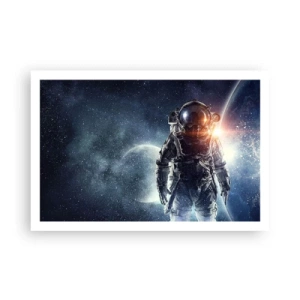 Affiche - Poster - Aventure spatiale - 91x61 cm