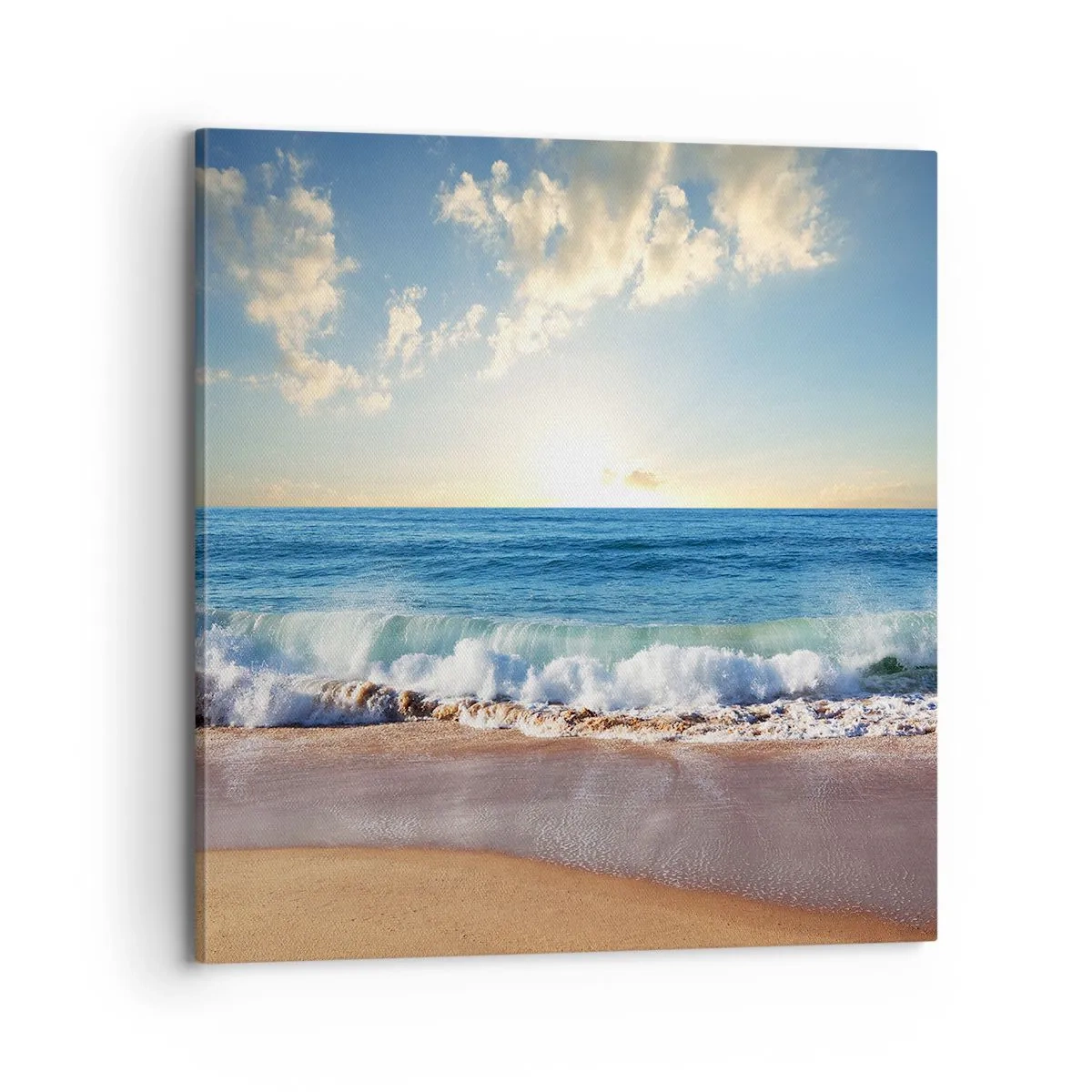 Impression sur toile - Image sur toile - Mouvement et immobilité à la fois - 70x70 cm