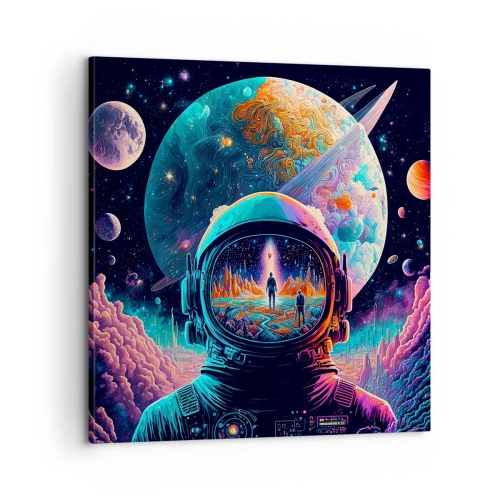 Impression sur toile - Image sur toile - Les philosophes n'en ont pas rêvé - 60x60 cm