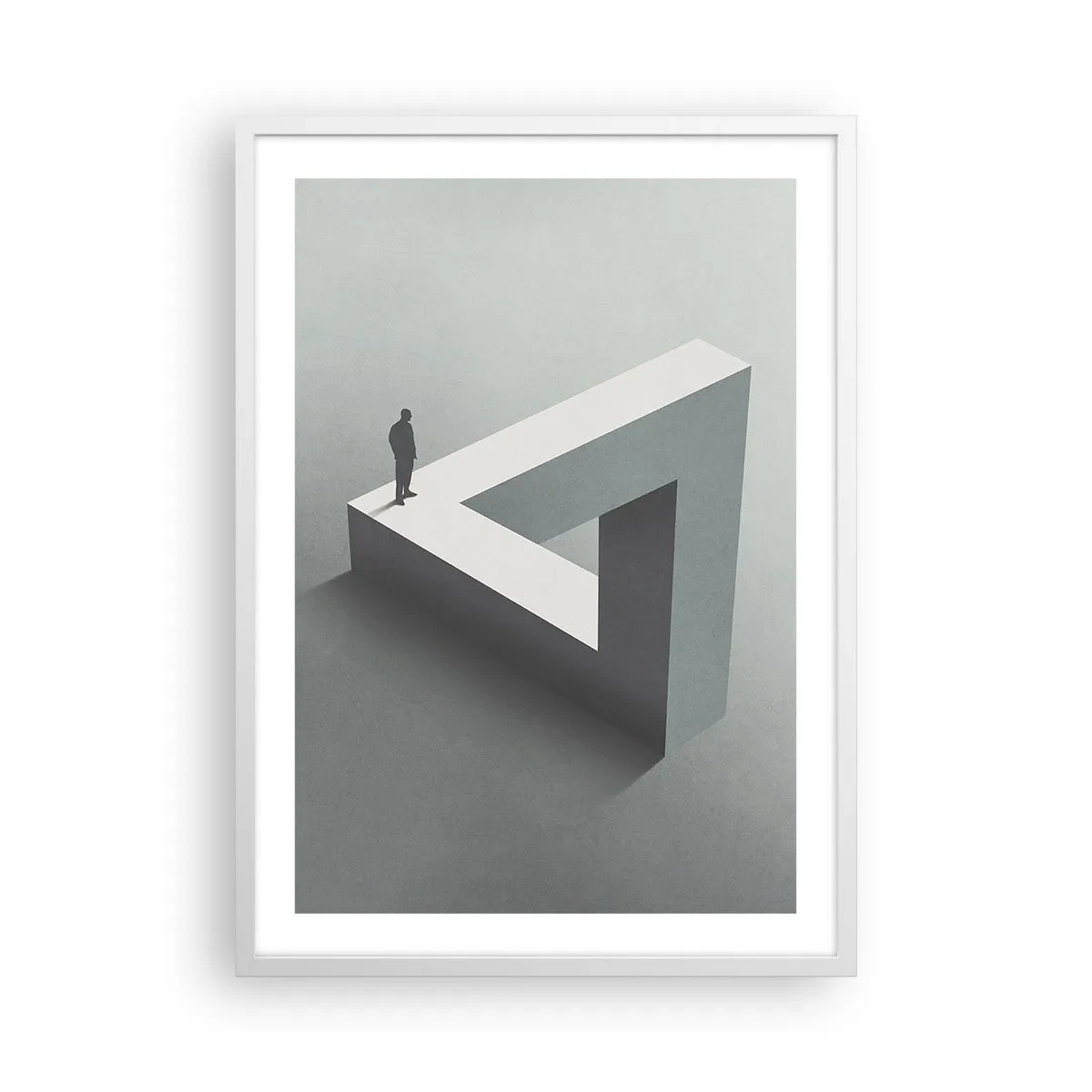 Affiche dans un cadre blanc - Poster - Mais c'est possible - 50x70 cm