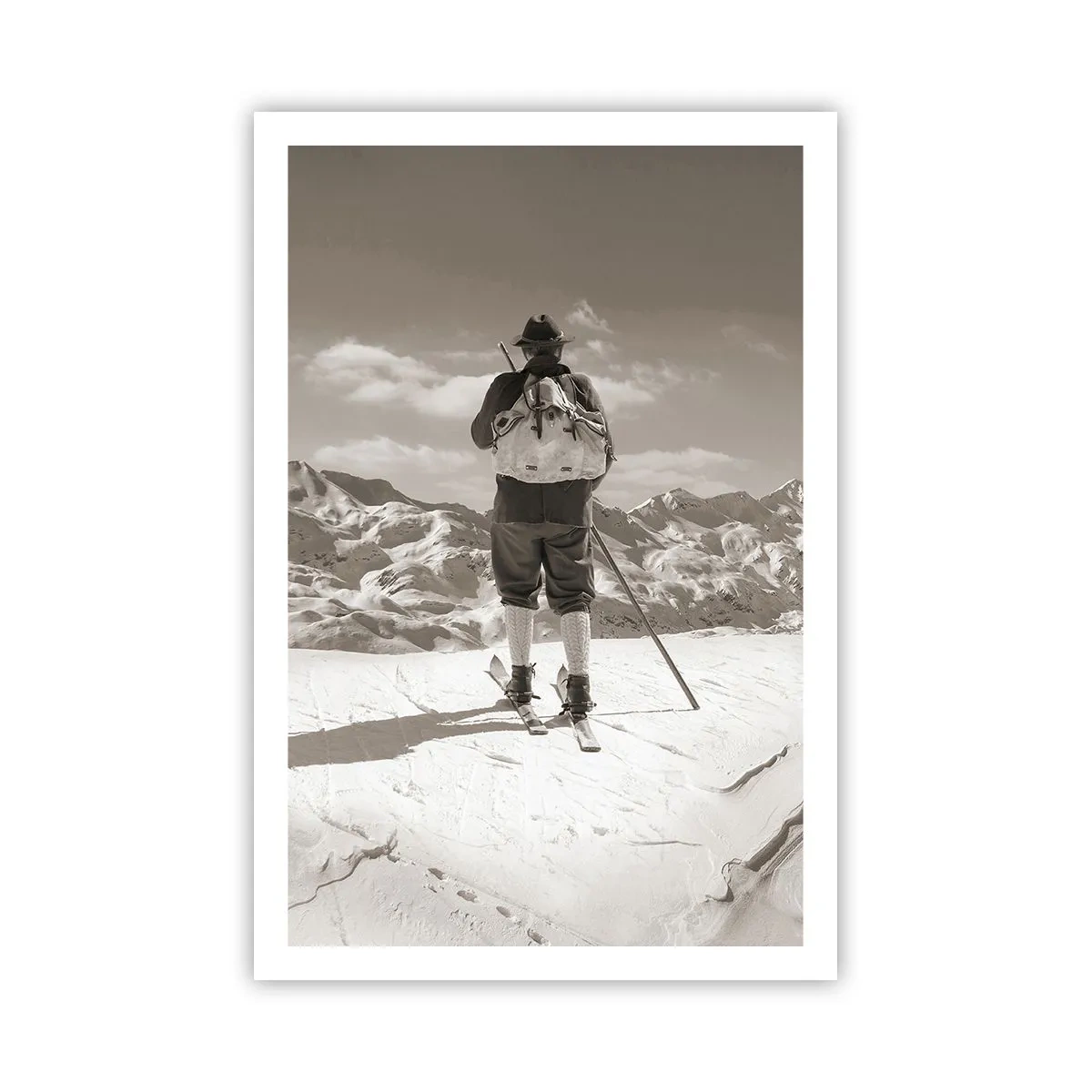 Affiche - Poster - Toutes les mêmes ces montagnes - 61x91 cm