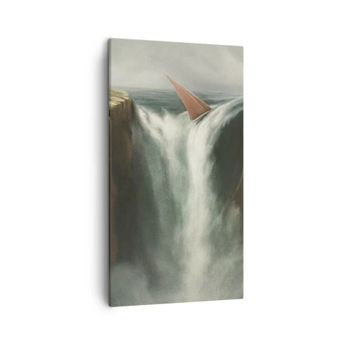 Impression sur toile - Image sur toile - Un avertissement de la vie - 45x80 cm