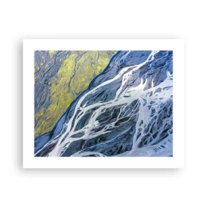 Affiche - Poster - Peintures rupestres de la nature - 50x40 cm