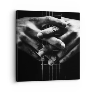 Impression sur toile - Image sur toile - Prière d'artiste - 30x30 cm