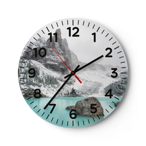 Horloge murale - Pendule murale - Sur ses gardes - 30x30 cm