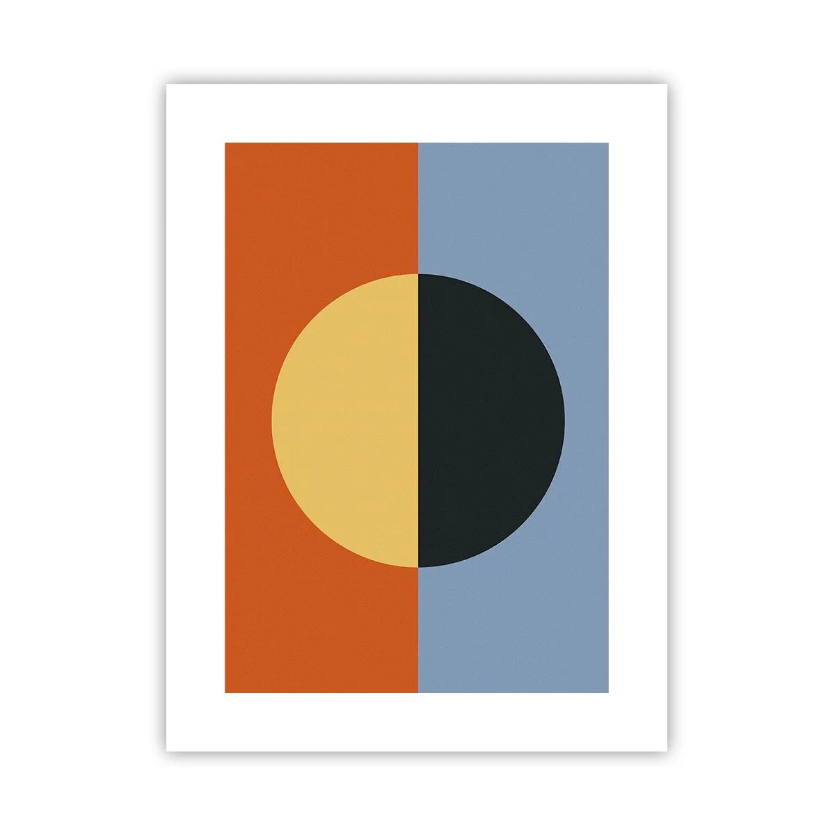 Affiche - Poster - Composition de chaleur et de fraîcheur - 30x40 cm