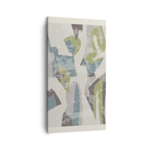 Impression sur toile - Image sur toile - Composition derrière la vitre - 45x80 cm