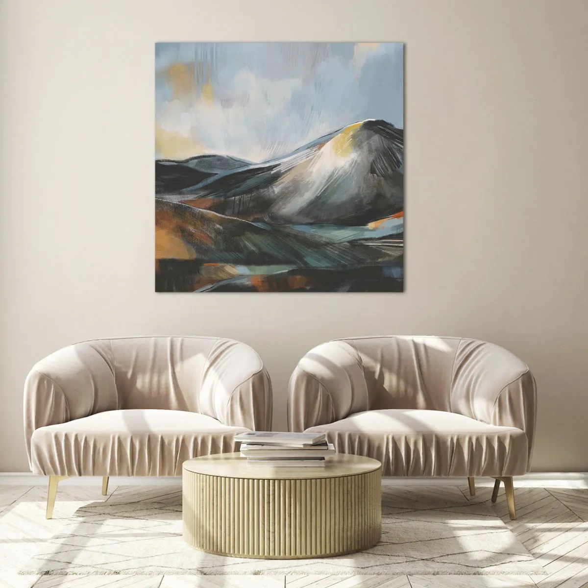 Impression sur verre - Image sur verre - Brut et beau - 40x40 cm