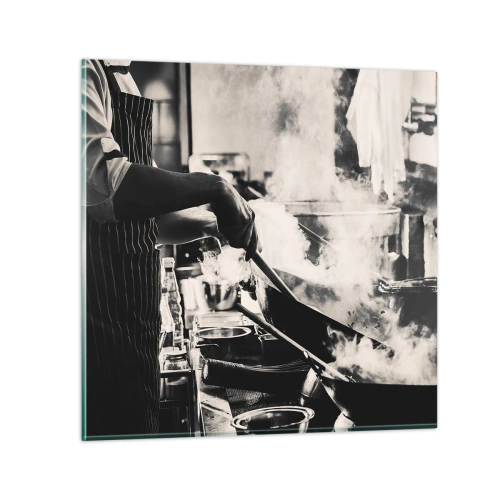 Impression sur verre - Image sur verre - Alchimie des saveurs - 40x40 cm