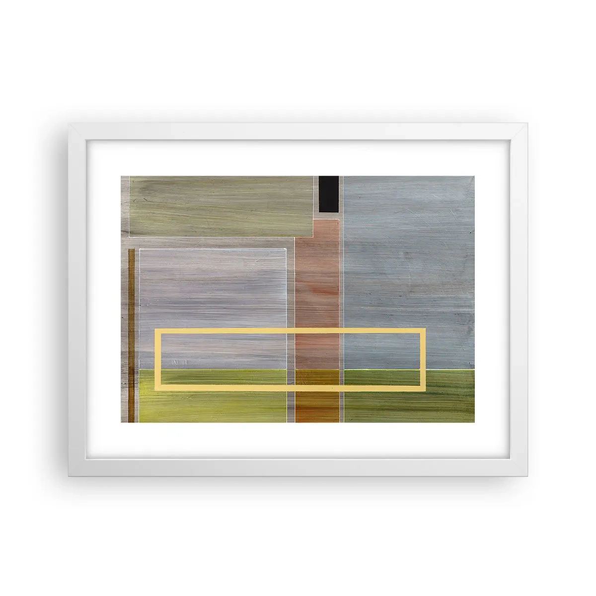 Affiche dans un cadre blanc - Poster - Simple et calme - 40x30 cm