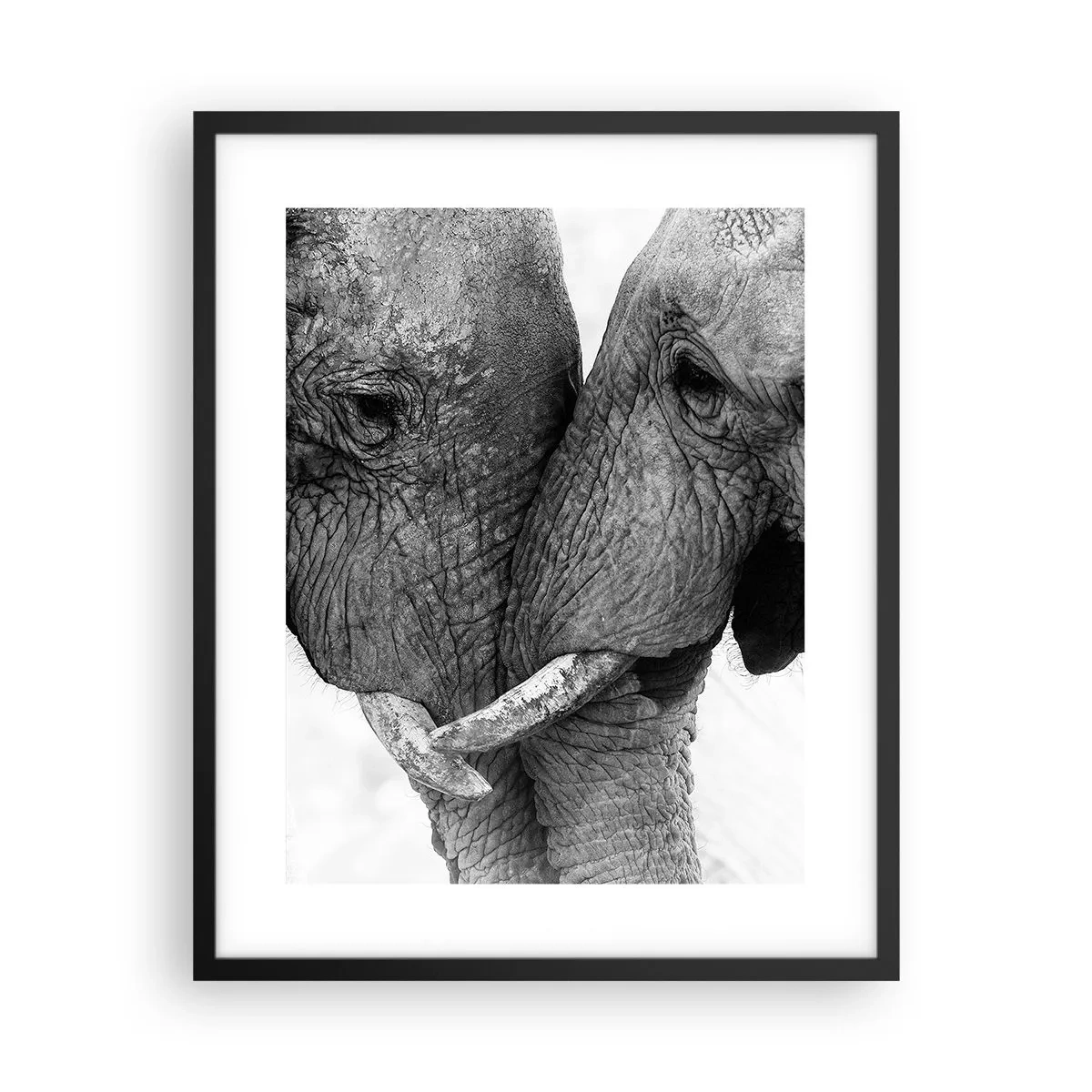 Affiche dans un cadre noir - Poster - Confession sincère - 40x50 cm