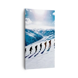 Impression sur toile - Image sur toile - L'équipe des conquérants - 55x100 cm