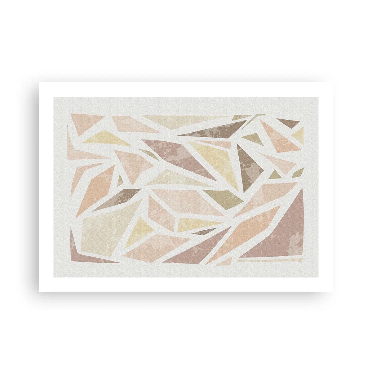 Affiche - Poster - Composition de vitraux - 70x50 cm