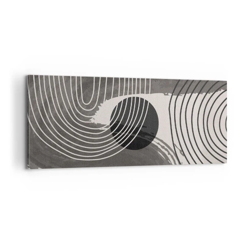 Impression sur toile - Image sur toile - L'ovale gagne - 100x40 cm