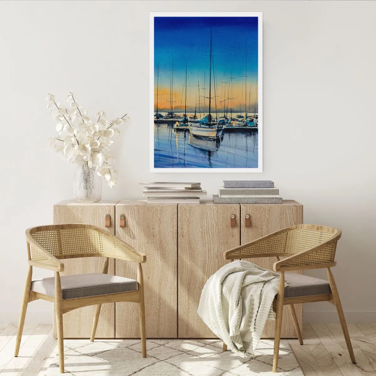 Affiche - Poster - Fin d'une belle journée - 30x40 cm