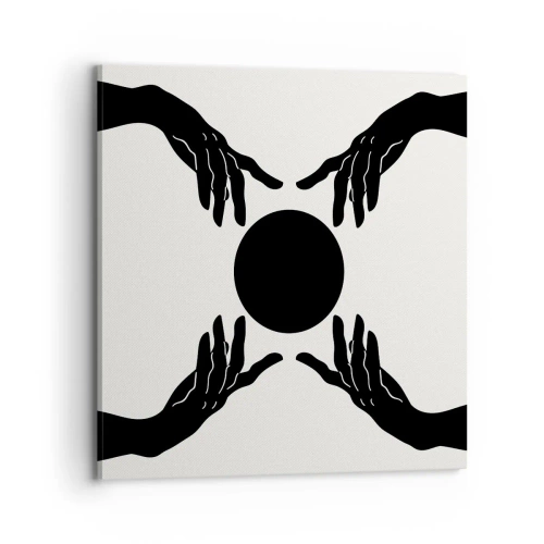 Impression sur toile - Image sur toile - Signe secret - 70x70 cm