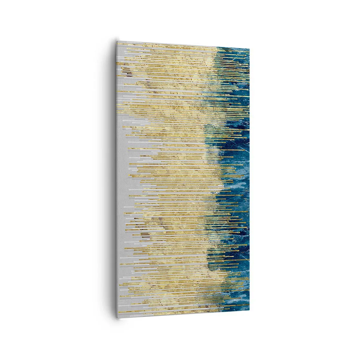 Impression sur toile - Image sur toile - Bordure dorée - 65x120 cm