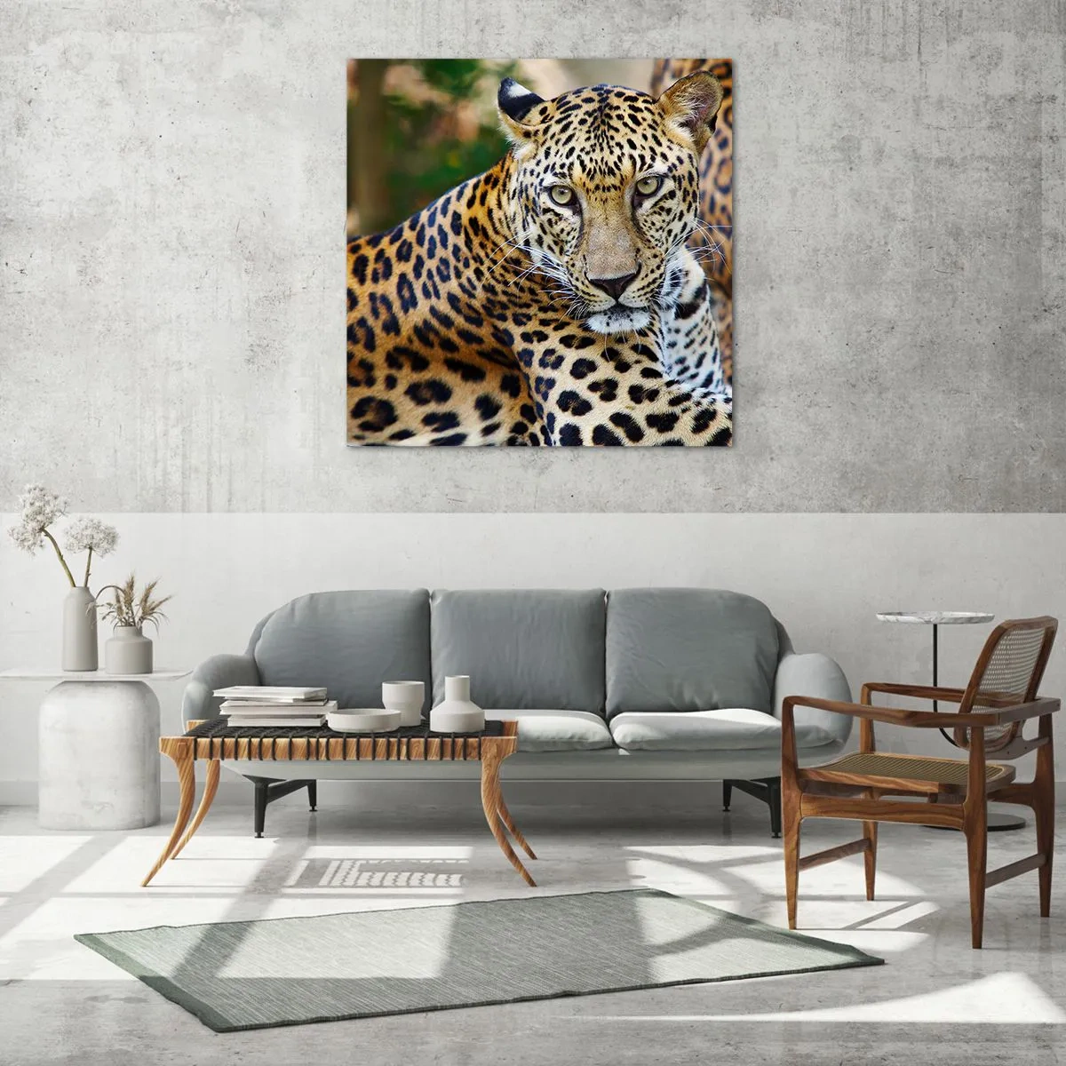 Impression sur verre - Image sur verre - Sauvage et calme - 70x70 cm