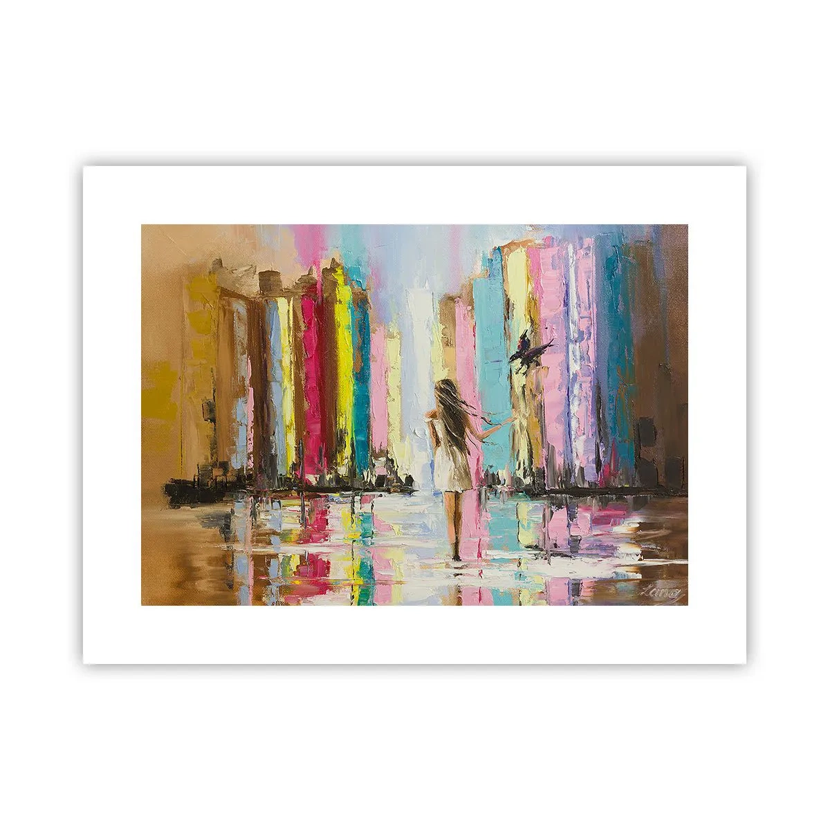 Affiche - Poster - Viens avec moi - 40x30 cm