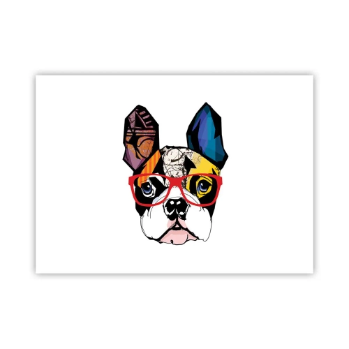 Affiche - Poster - Intellectuel - 70x50 cm