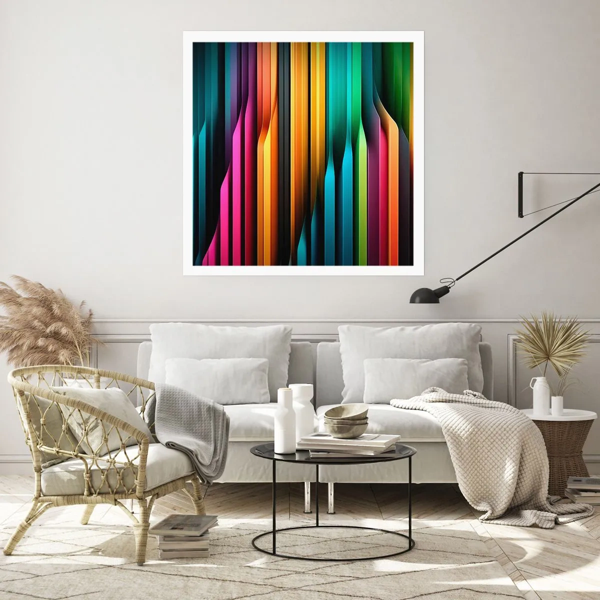 Affiche - Poster - Un organe de lumière - 30x30 cm
