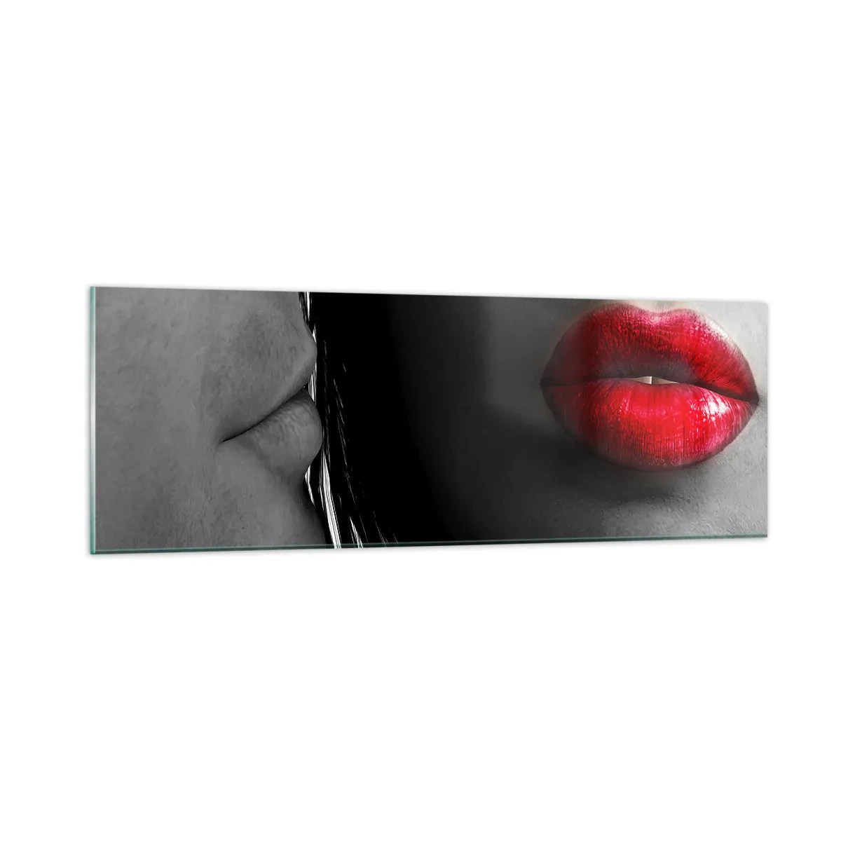 Impression sur verre - Image sur verre - Face à face - 90x30 cm