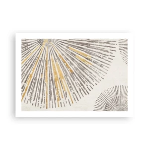 Affiche - Poster - La beauté du rayon - 70x50 cm