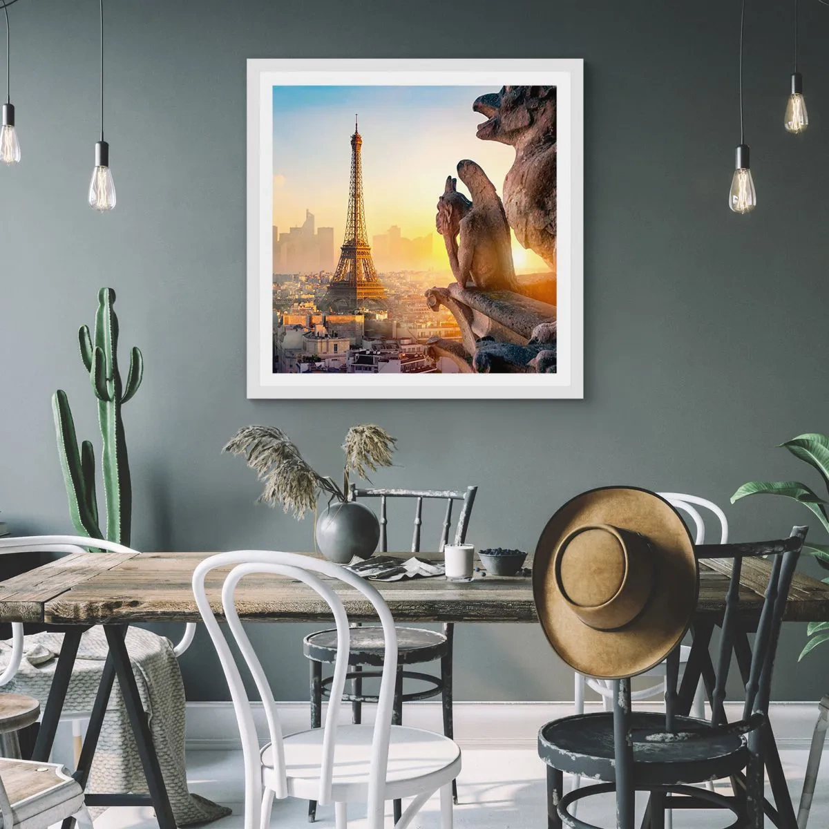 Affiche dans un cadre blanc - Poster - Tellement de choses ont changés... - 30x30 cm