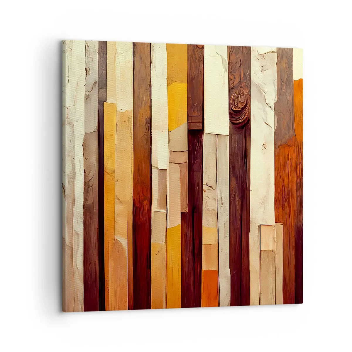 Impression sur toile - Image sur toile - Hymne des arbres forestiers - 50x50 cm