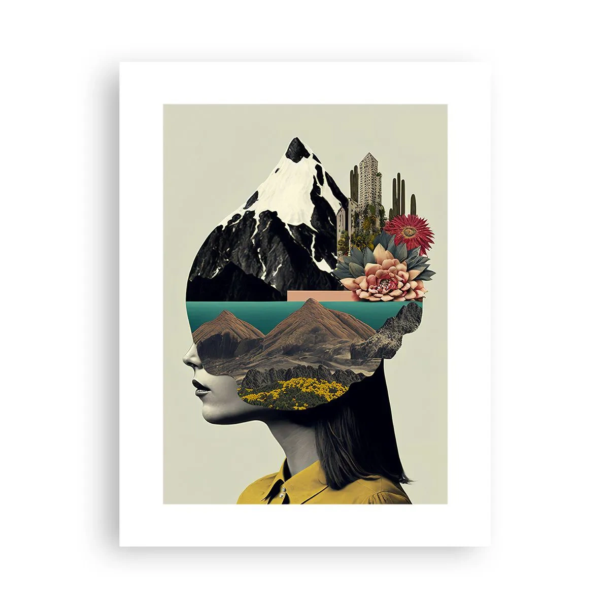Affiche - Poster - La femme – toujours un mystère - 30x40 cm