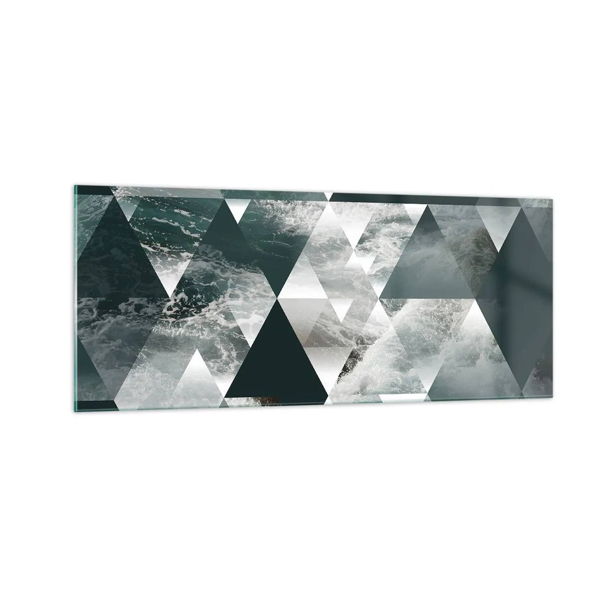 Impression sur verre - Image sur verre - Point de vue de cristal - 100x40 cm