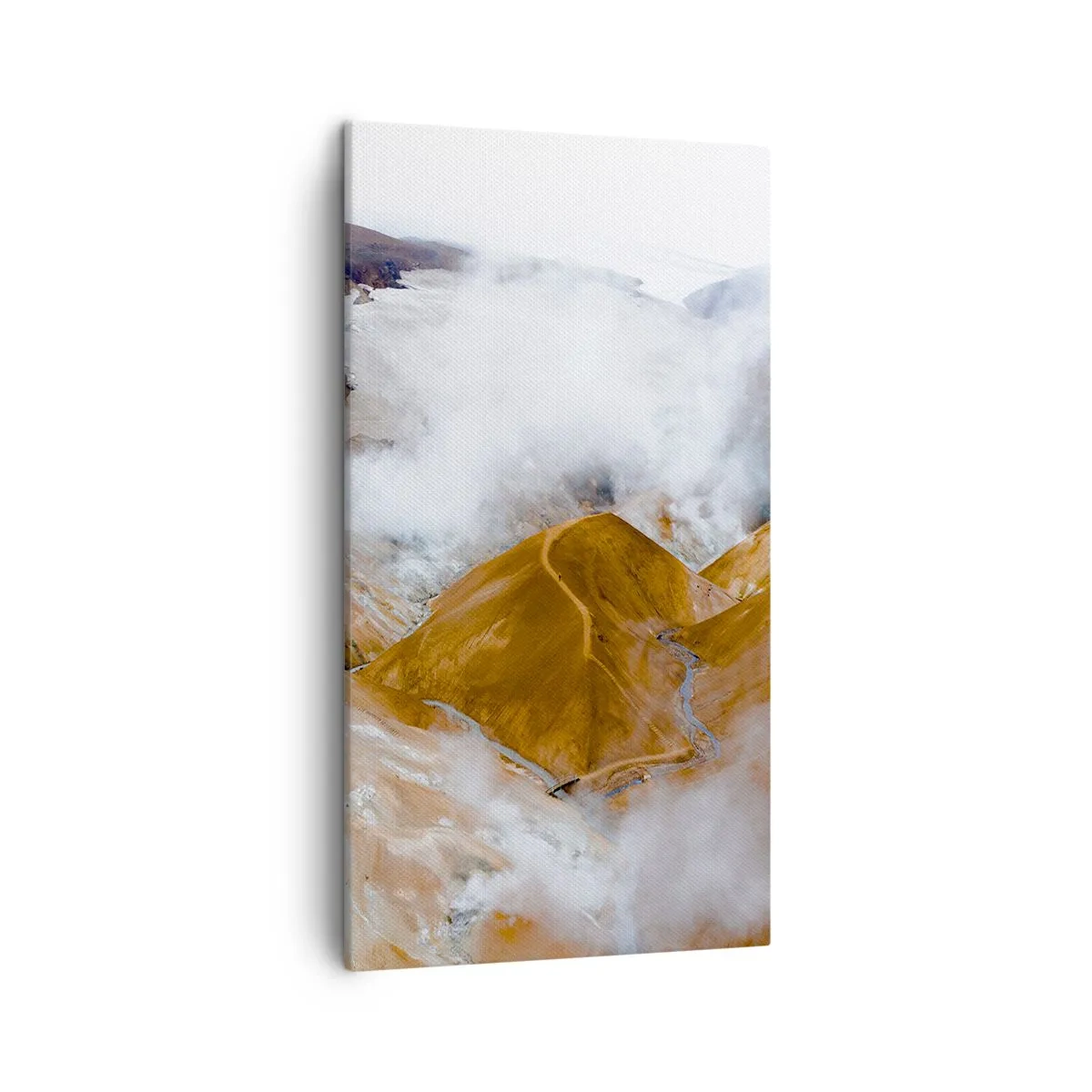 Impression sur toile - Image sur toile - Le charme brut de l'Islande - 45x80 cm