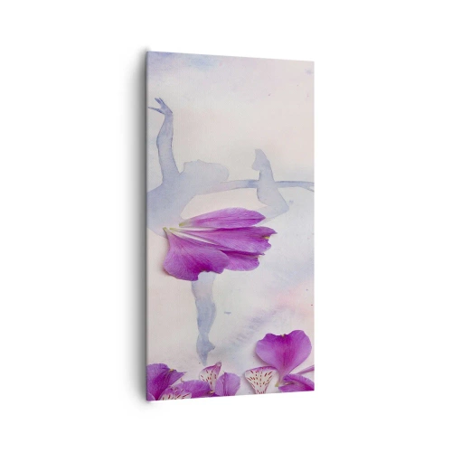 Impression sur toile - Image sur toile - Délicat comme une fleur - 65x120 cm