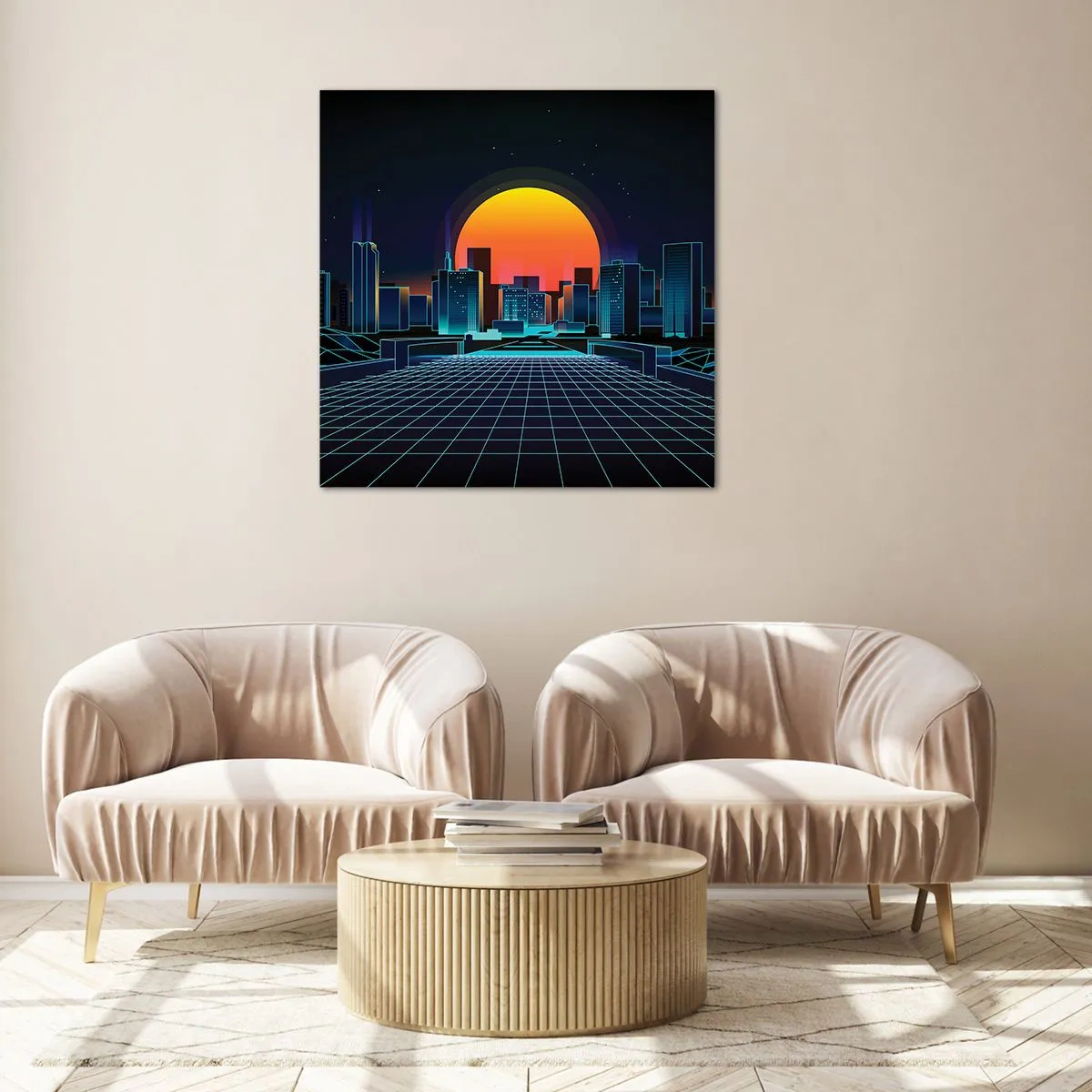 Impression sur verre - Image sur verre - Vous voulez toujours passer au réel ? - 40x40 cm