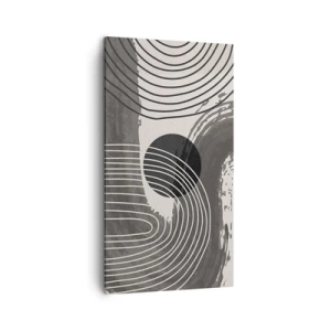 Impression sur toile - Image sur toile - L'ovale gagne - 45x80 cm