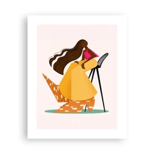 Affiche - Poster - La mode est aussi amusante - 40x50 cm