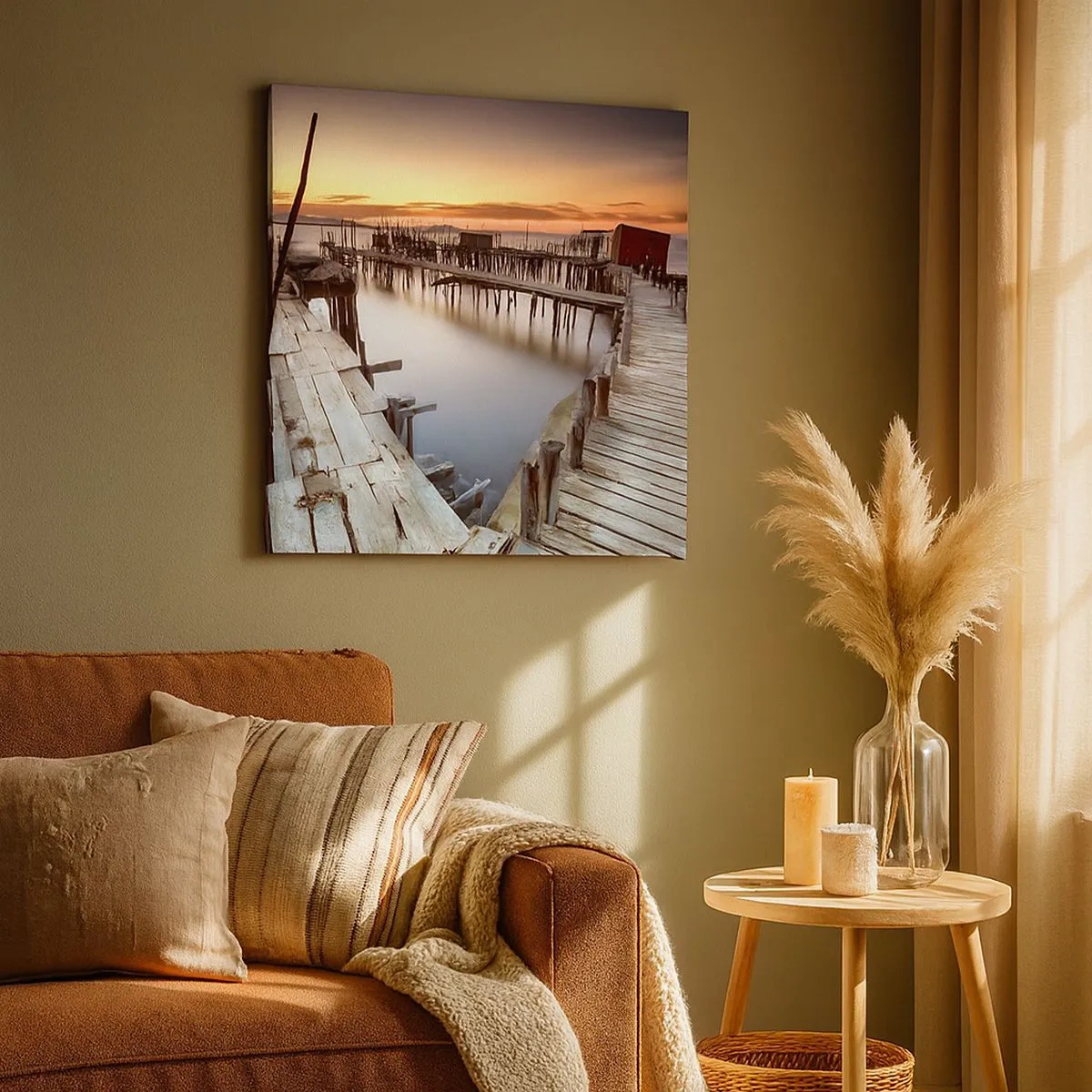 Impression sur toile - Image sur toile - Authentique, pas un attrape touristique - 30x30 cm